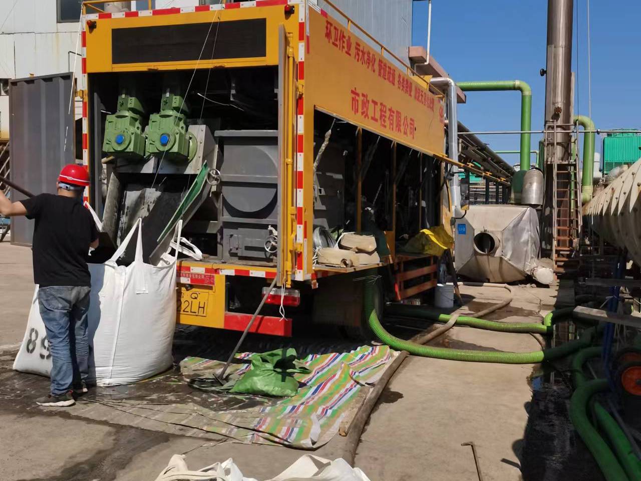 宣城淤泥压干处理